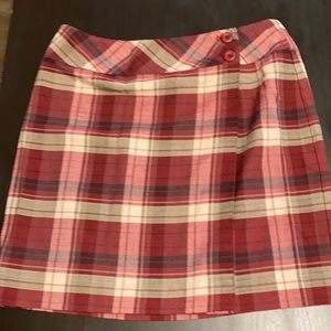 Vintage Plaid Skirt